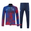 Paris Saint-Germain Quarter Zip Training Huppari 2022-23 Sininen Punainen - Miesten